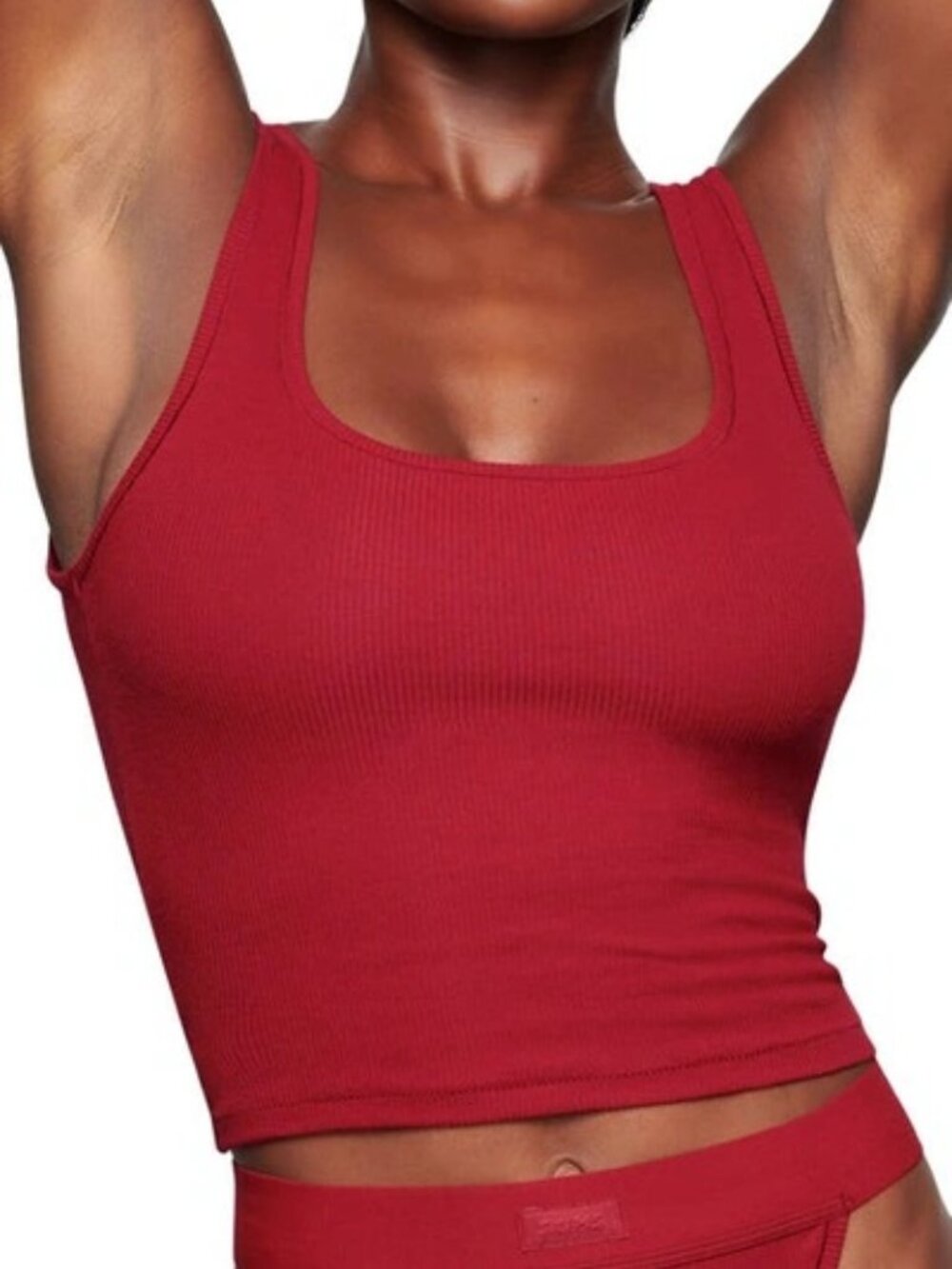 🧱Skims Cotton Rib Tank | Brick | L | NWT 🏷️